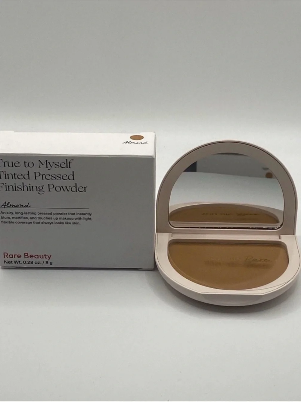 Rare Beauty True to Myself Tinted Pressed Finishing Powder - Almond Beige